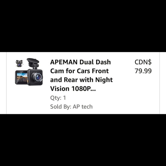 Dashcam Apeman C4200 - Picture 7 of 7